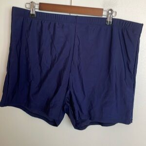 New SHEIN Swim Shorts Navy Blue Size 4XL